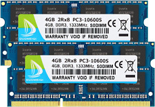 DUOMEIQI DDR3 Ram 8GB Kit (2X4GB) PC3-10600S DDR3 1333Mhz 2Rx8 Dual Rank PC3 106 picture