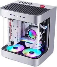 Segotep Slath Mini ITX Computer Case Double Curved Gaming Case GPU Vertically picture