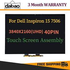 UHD 4K LCD Touch Screen Assembly for Dell Inspiron 15 7506 P97F003 B156ZAT01.0 picture