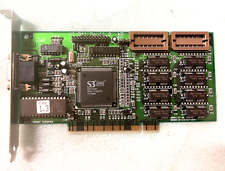 RARE NEW VINTAGE VI-940 S3 TRIO64 1 MB EXP TO 2 MB PCI VGA CARD MXB140A picture