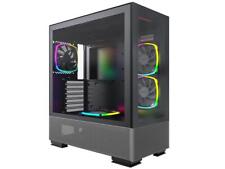 Montech Sky Two, Dual Tempered Glass, 4X PWM ARGB Fans Pre-Installed, ATX Gaming picture