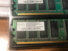 Pair (2) SUPER Elixir 512MB M1U51264DS8HC3G-5T DDR1/400 PC3200U Memory RAM picture
