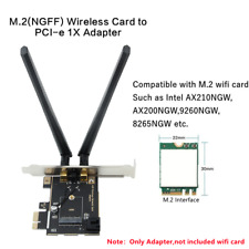 M.2 NGFF to PCI-E X1 Desktop wifi Adapter Converter For Intel wifi Wireless Card picture