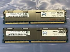 LOT of 2 DELL 16GB 4Rx4 PC3L-8500R Server Memory RAM SNPGRFJCC/16G 32GB (2x16GB) picture