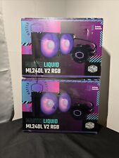 Cooler Master MasterLiquid ML240L V2 RGB 240mm AiO Liquid CPU Cooler picture
