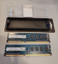 Qty (2) SKhynix 4GB 1Rx8 PC3L-12800U LAPTOP RAM MEMORY (8gb Total) picture