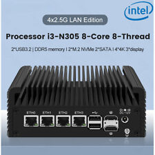 Firewall Router 12th Gen Intel N100 Quad Core 4xi226-V 2.5G DDR5 2*USB3.2 4*USB picture