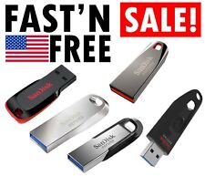 Lot SanDisk USB Flash Drive Cruzer Blade Glade Force Ultra Flair Luxe 3.0 3.1 picture