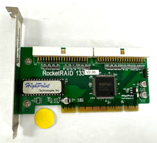 HIGH POINT TECHNOLOGIES INC ROCKETRAID 133 V2.35 PCI IDE CONTROLLER CARD#HPT372N picture
