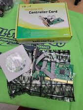 IO Crest PCI 2 Port Serial RS232 DB9 Controller Adapter Card picture