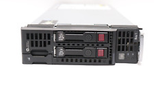 HP BL460c 2SFF GEN9 Blade Server 2x 12 Core Xeon E5-2670 v3 256GB RAM 600GB HDD picture