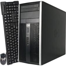 Fast Fast HP Tower Windows 10 Home Dual Core 3.4GHz 8GB DVD/RW WiFi ready picture