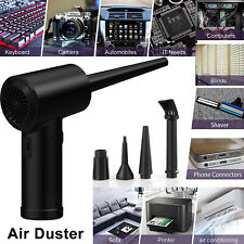 Cordless Air Duster Electric Cleaner Cleaning Vacuum For Car Computer Keyboard picture