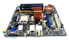 ASUS P5E-VM HDMI MOTHERBOARD + 2.83 GHz INTEL CORE 2 QUAD CPU SLAWQ + 4GB RAM picture