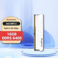 KINGBANK Heatsink DDR5 16GB PC5-51200 6400MHz UDIMM Desktop Computer Memory RAM picture
