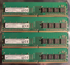 LOT QTY 4 Tested GOOD Micron 4GB DDR4 2133 MTA8ATF51264AZ-2G1B1 RAM DIMM module picture