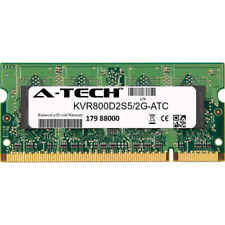2GB DDR2 PC2-6400 800MHz SODIMM (Kingston KVR800D2S5/2G Equivalent) Memory RAM picture