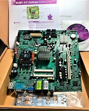 PORTWELL RUBY-9713VG2A CORE DUO MOTHERBOARD, uATX FORM  (INCLUDES  2.16GHZ CPU) picture