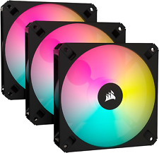 Icue AR120 RGB Digital 120Mm Argb-Compatible Fans - Triple Fan Kit - Black picture