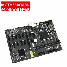 B250-BTC 12GPU Miner Motherboard Ethereum Mining 12 PCI-E LGA1151 DDR4 100% Test picture