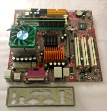 Micro-Star MS-6738 Motherboard N1996 W/ AMD CPU & Ram picture