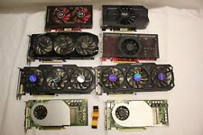 JOB LOT 8 X GRAPHIC CARDS MIXED NVIDIA PALIT GT660 GIGABYTE GAINWARD UNTESTED picture