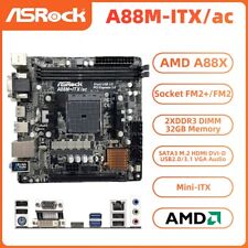 ASRock A88M-ITX/ac Motherboard Mini-ITX AMD A88X FM2+ DDR3 SATA3 HDMI VGA M.2 picture