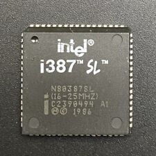 Intel N80387SL FPU Mobile Advanced Math Coprocessor 387 LCC68 16-25MHz i387SL picture