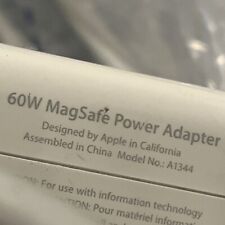 Apple 60W Magsafe Power Adapter A1344 Gently OEM Genuine picture