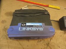LINKSYS ETHERFAST CABLE DSL ROUTER W 4 PORT SWITCH + ADAPTER # BEFSR41 picture