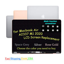 LCD Screen Display Assembly Gray Silver For MacBook Air 13