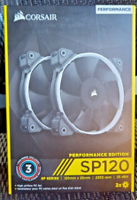 NEW 2 Pack Corsair SP120 Performance Edition Computer Case Fans 120mm x 25mm picture