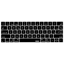 XSKN Spanish Silicone Keyboard Skin and Touchbar Protector for�2016 Newest Mac picture