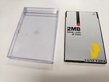 Rare Vintage HATTEN 2MB SRAM CARD JP 2000 with Case Made in Japan picture