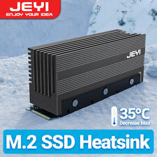 JEYI M.2 2280 SSD Heatsink Heavy Duty Aluminum Convective Cooler with Fins picture