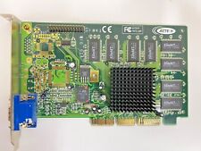 VINTAGE RARE AZTECH TNT2 16 MB AGP VIDEO CARD WITH MANUAL & CD MXB50 picture