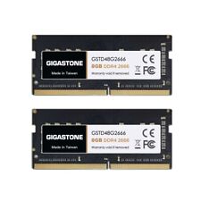 Gigastone DDR4 Laptop RAM 16GB (2x8GB) DDR4-2666MHz PC4-21300 CL19 1.2V 260 Pin picture