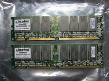 TWO PIECES PC133 256MB DRAM KINGSTON KVR133X64C3/256 picture