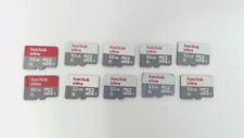 Lot of 10 - 32GB Sandisk Ultra Micro SD Memory Cards picture