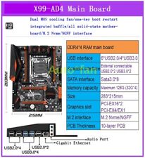 Genuine New For Large-scale Online Game X99-AD4 DDR4*4 128G LGA2011-V3 Mainboard picture