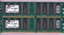 2GB 2x1GB PC-3200 KINGSTON KTH-D530/1G ELPIDA DDR-400 Ram Memory Kit PC3200 DDR1 picture
