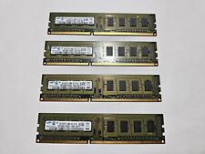 Samsung M378B5773CH0-CH9 Lot of 4x 2GB 1Rx8 PC3-10600U DDR3 1333MHz DIMM picture