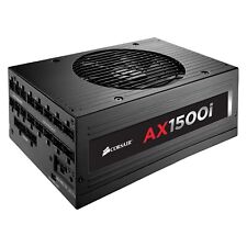 CORSAIR AX1500i 1500W 80+ Titanium Modular Digital ATX Power Supply PSU Mint picture