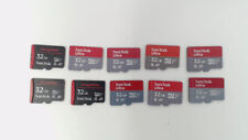 Lot of 10 - 32GB Sandisk Ultra & Imagemate Micro SD Memory Cards picture