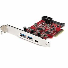 StarTech.com 5-Port USB PCIe Card - 10Gbps USB 3.1 Gen 2 PCIe Card w/ 1x USB-C & picture