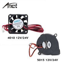 Dc Cooling Fan Anet A6 A8 5015 Turbo Fan 4010 Fan 12V/24V End Extruder For M 649 picture