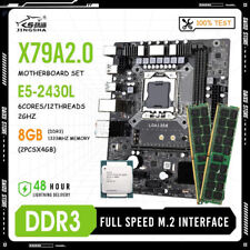 X79A 2.0 Motherboard Set LGA 1356 With Xeon E5 2430L CPU & 2* 4GB DDR3 ECC RAM picture