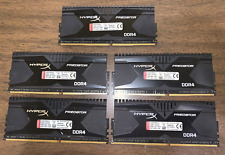 Lot of 5: 16GB  Kingston + 4GB HyperX Predator Black DDR4 DIMM Gaming RAM Memory picture