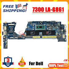 EDC30 LA-G861P Mainboard For Dell Latitude 7300 Laptop Motherboard I7-8665U DDR4 picture