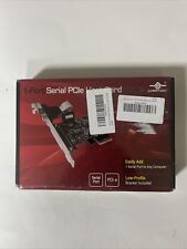 Vantec 1-Port Serial PCIe Host Card NEW in Box picture